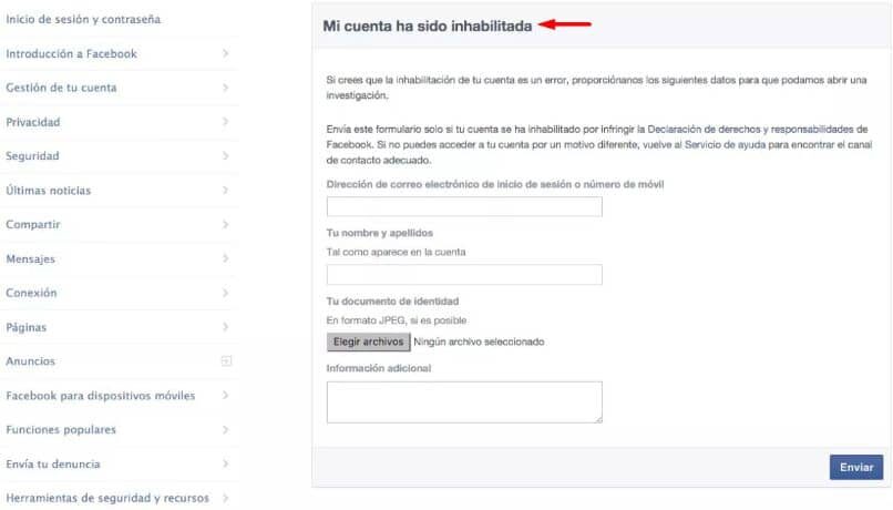 C Mo Recuperar Una Cuenta De Facebook Deshabilitada Soluci N Bytepeaker