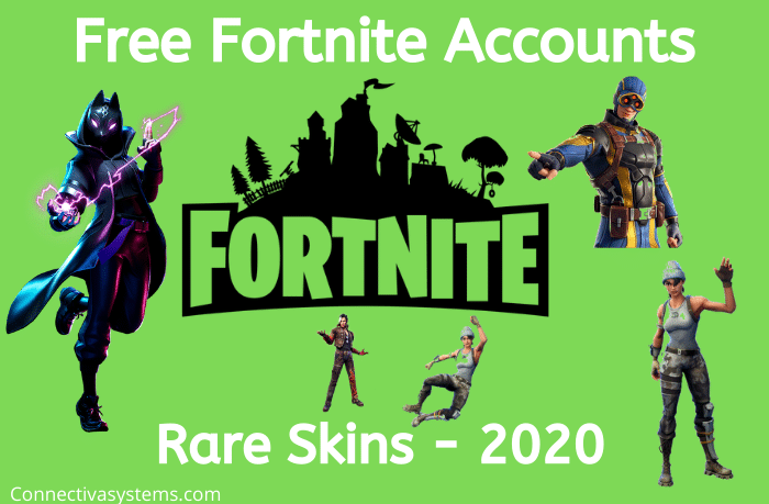 ⭐ Como obter contas Fortnite grátis com Skins?