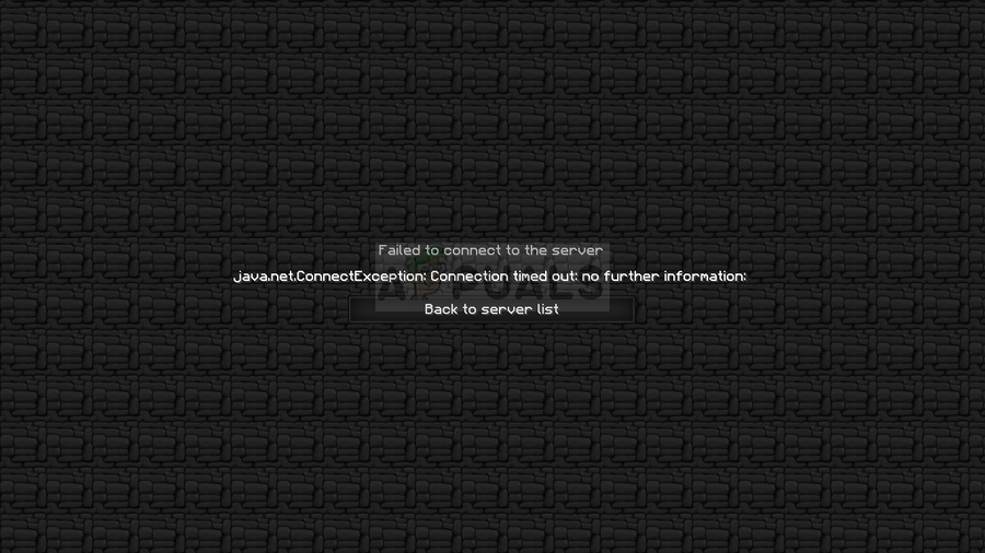 Come Correggere L Errore Di Timeout Della Connessione Al Server Minecraft Su Windows Altoparlante Byte