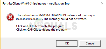 Solution Fortniteclient Win64 Shipping Exe Application Error Bytepeaker