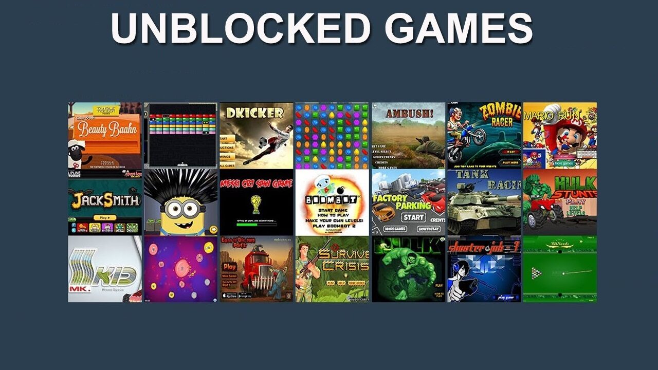 ⭐ 15 of the best gaming websites unlocked to play at school