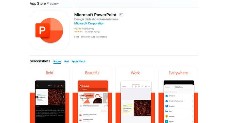 Visualizza il file PowerPoint dal mio telefono