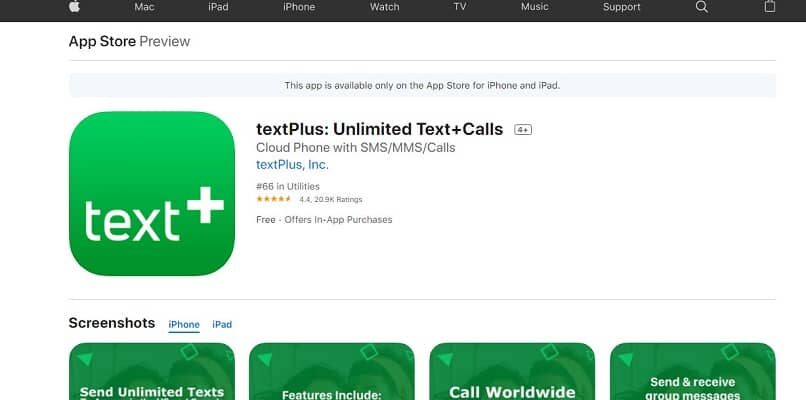 descargar textplus app store app