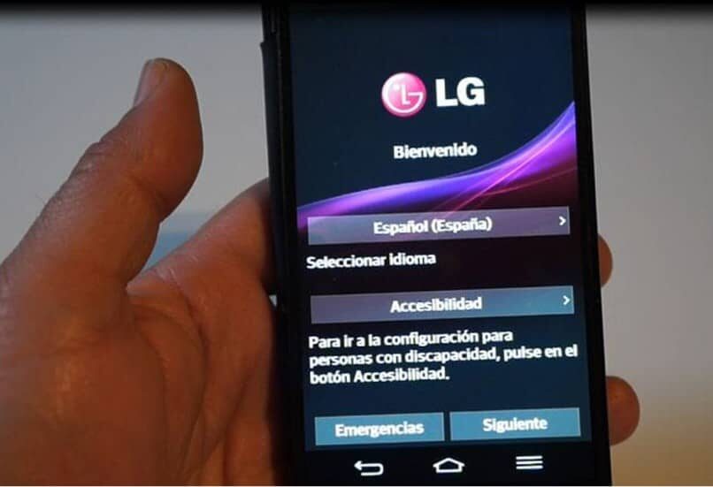 teléfono lg