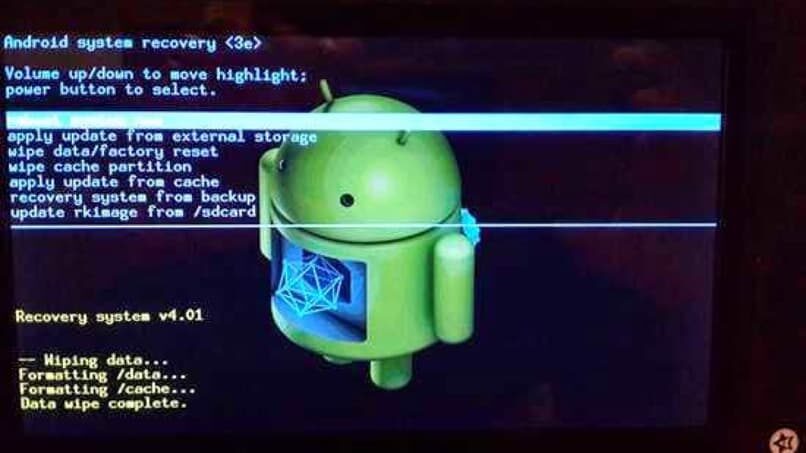 hard reset para tablet Android