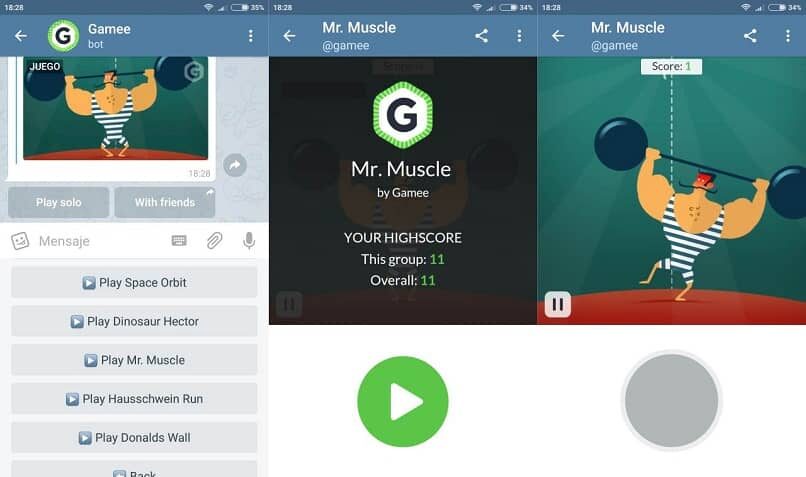 jugar mr muscle en telegram