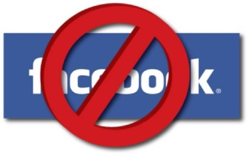 logo facebook bloccato