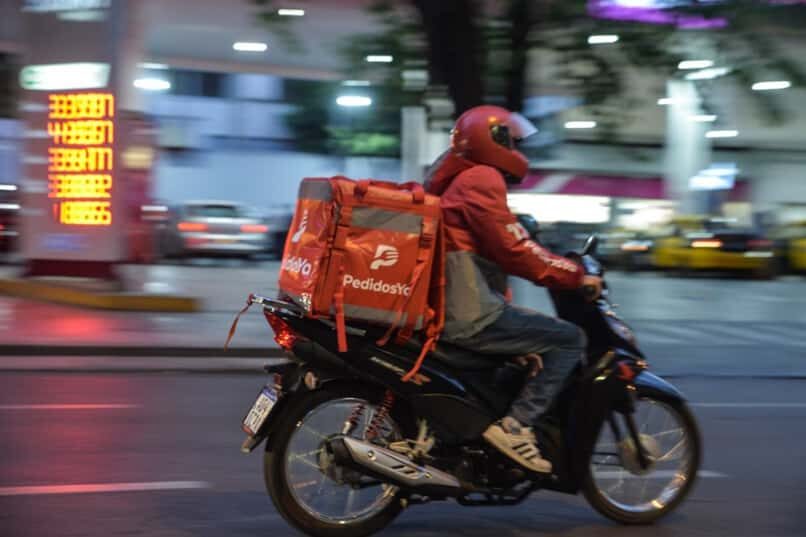 entrega de pedidos al trabajador ahora